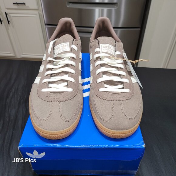 ADIDAS SPEZIAL ORIGINALS SNEAKERS EARTH STRATA/WHITE BIG KIDS/WOMENS FREE SHIP - Picture 9 of 16